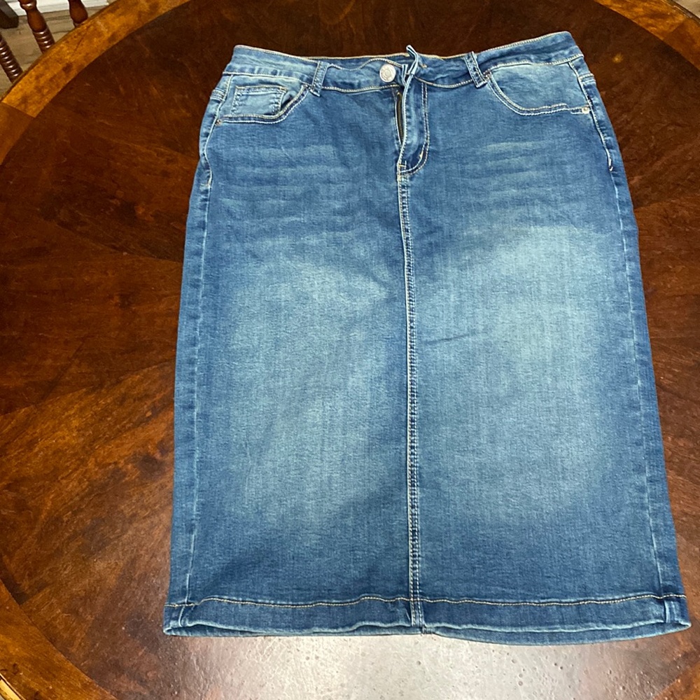 Ada faye denim skirt